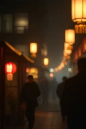 治愈剧集河堤上的两个人竖版封面