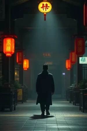 犯罪电影凌晨四点的追杀竖版封面